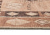 Necha Beige and Brown Tribal Washable Rug