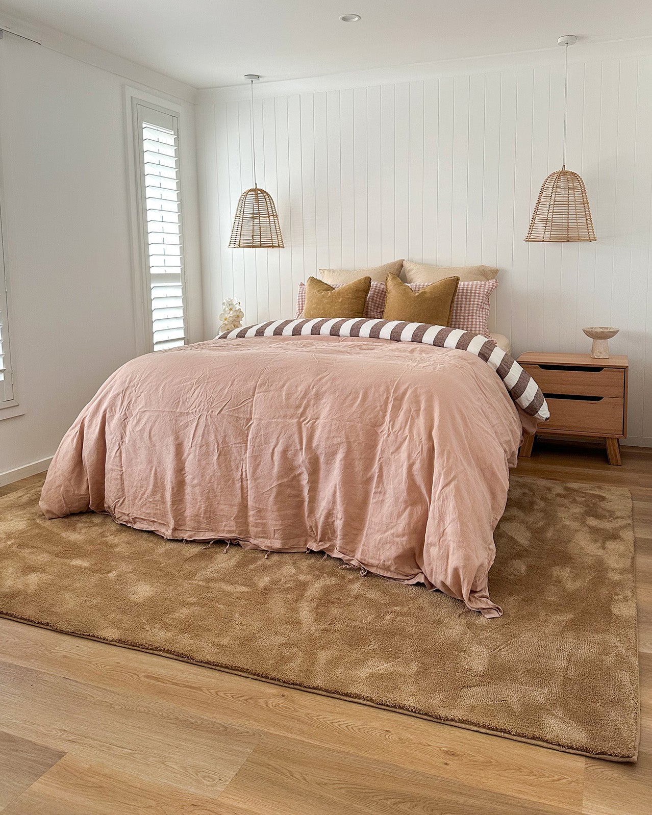 Nellie Dark Brown Shag Rug