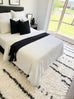 Nidhi Cream & Black Tribal Shag Rug