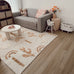 Nikita Peach Brown Desert Cotton Washable Rug