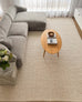 Noemie Cream and Beige Chunky Wool Rug