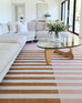 Okino Pink and Brown Washable Rug