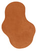 Oluchi Terracotta Brown Irregular Washable Rug