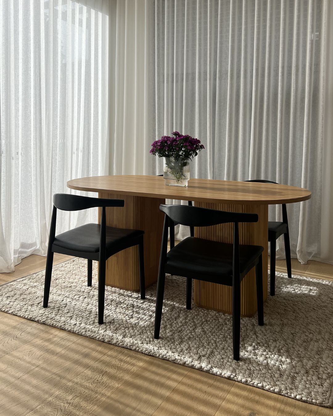 Patrice Natural Taupe Pebble Loop Rug