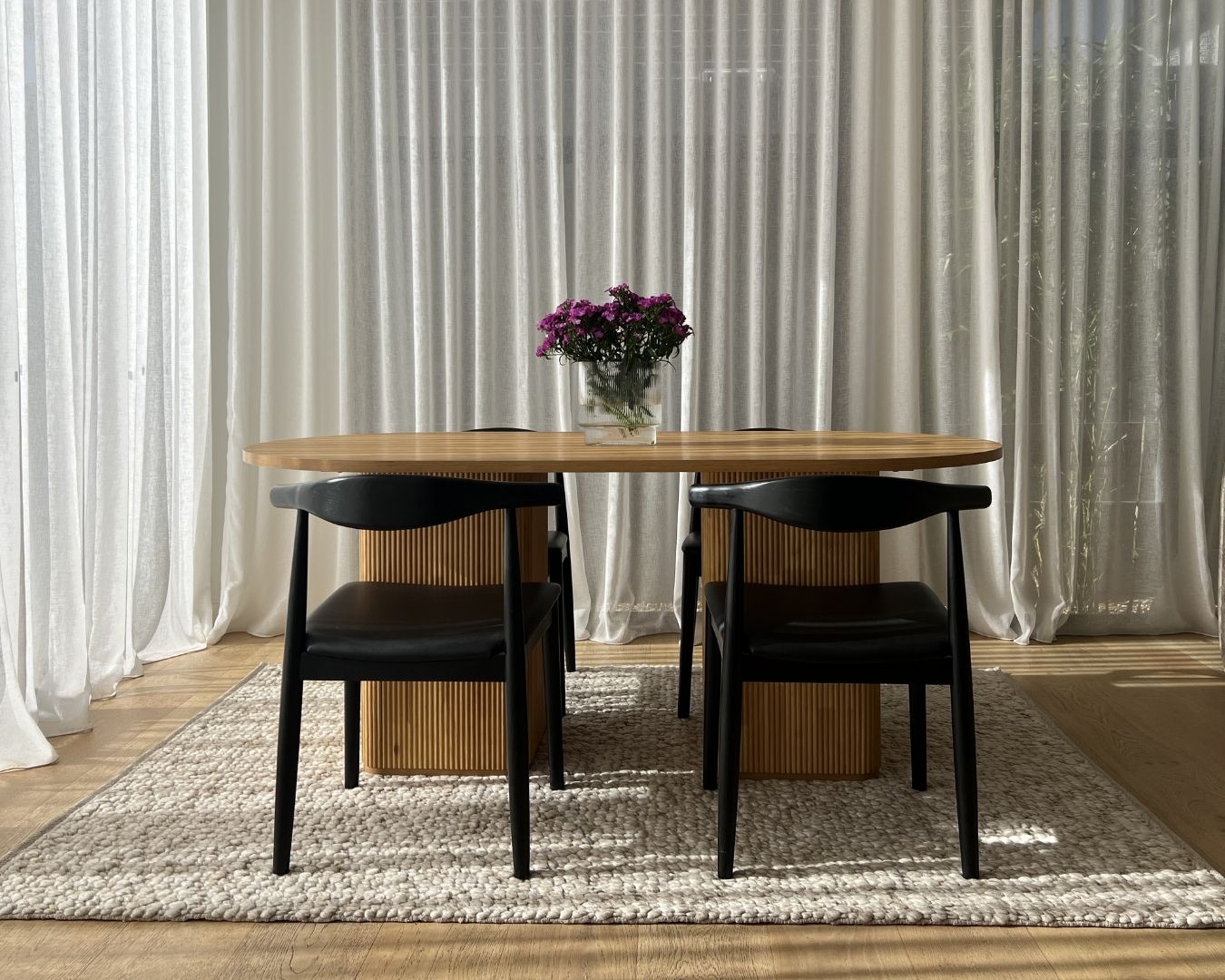 Patrice Natural Taupe Pebble Loop Rug