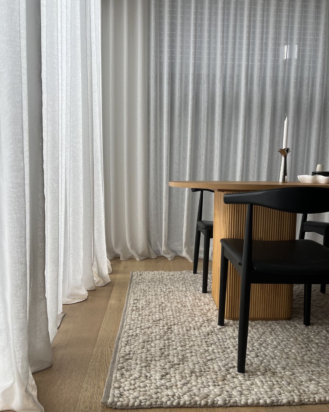 Patrice Natural Taupe Pebble Loop Rug