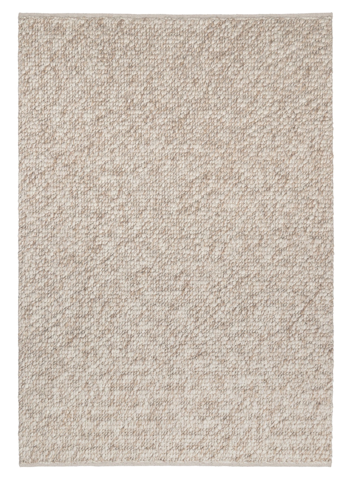 Patrice Natural Taupe Pebble Loop Rug