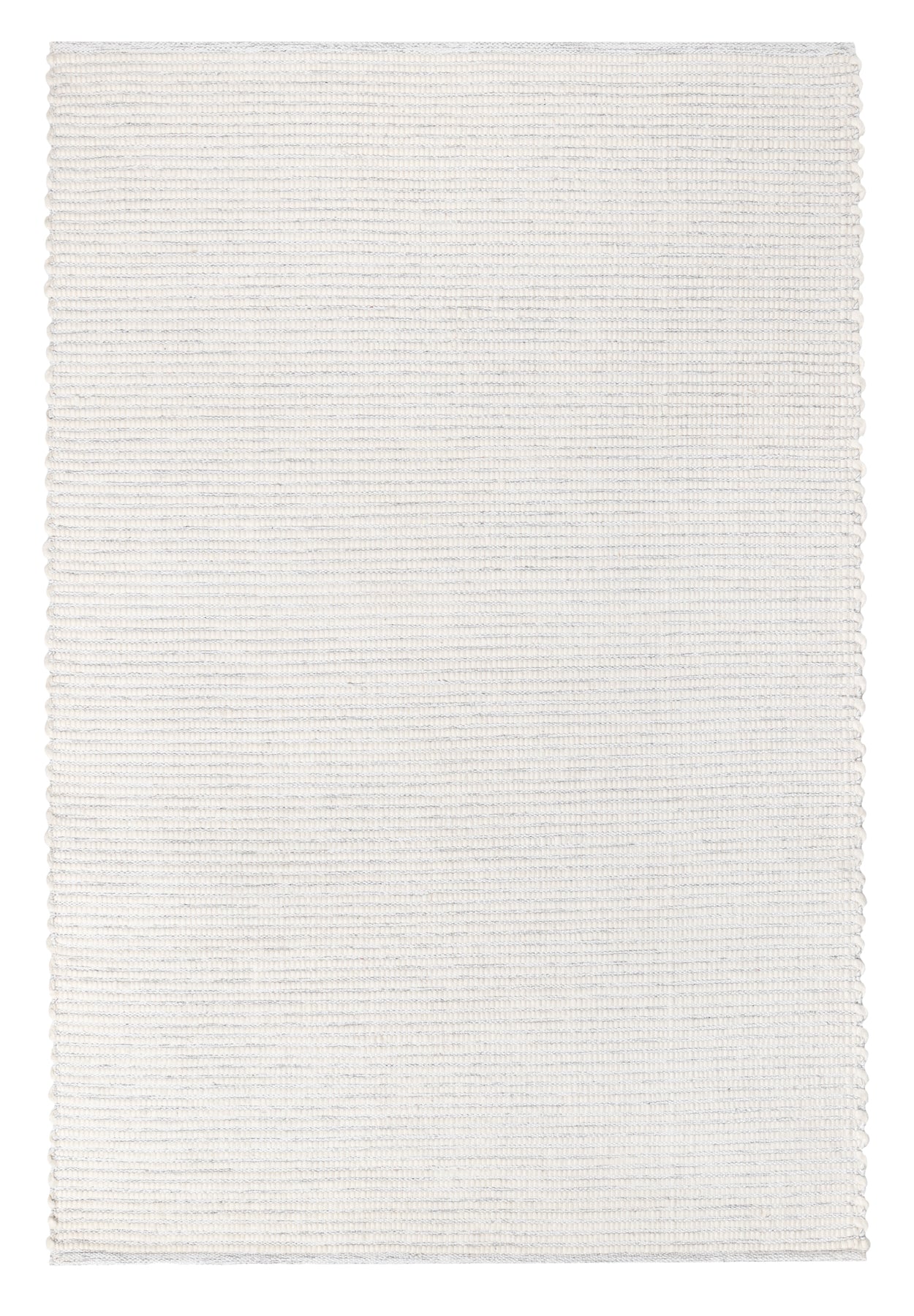 Pella Cream and Grey Textured Flatweave Rug