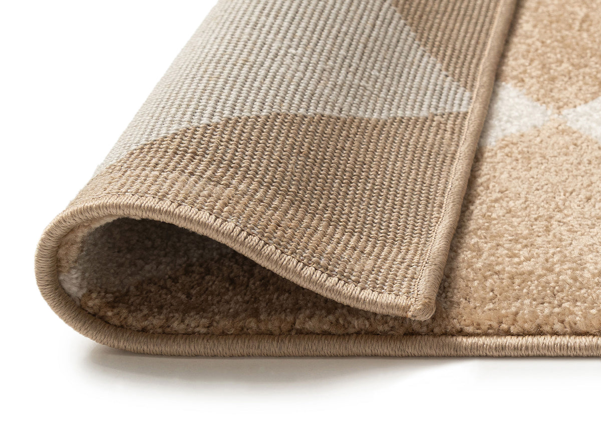 Peregrine Brown Harlequin Rug