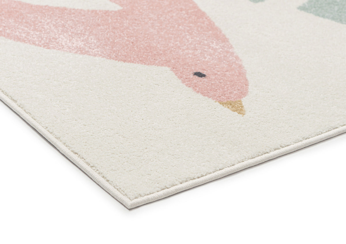 Philomena Multi Coloured Bird Rug
