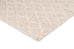 Piper Diamond Bleached Jute Rug *NO RETURNS UNLESS FAULTY