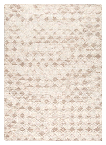 Piper Diamond Bleached Jute Rug