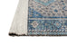 Ranya Blue and Grey Floral Distressed Rug *NO RETURNS UNLESS FAULTY