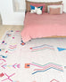 Remi Ivory Multi-Colour Abstract Tribal Indoor Outdoor Rug