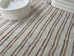 Rhow Neutral Striped Washable Rug