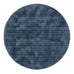 Rooney Navy Handwoven PET Round Rug