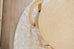 Sabbi Ivory and Cream Animal Pattern Round Rug