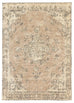 Sadie Coral Peach Turkish Style Distressed Rug