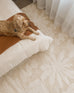 Salah Textured Abstract Neutral Washable Rug