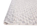 Sarita Ivory and Grey Geometric Textured Rug *NO RETURNS UNLESS FAULTY