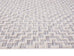 Sarita Ivory and Grey Geometric Textured Rug *NO RETURNS UNLESS FAULTY