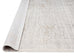 Seda Cream Ivory And Grey Traditional Floral Runner Rug