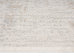 Seda Cream Ivory And Grey Traditional Floral Runner Rug