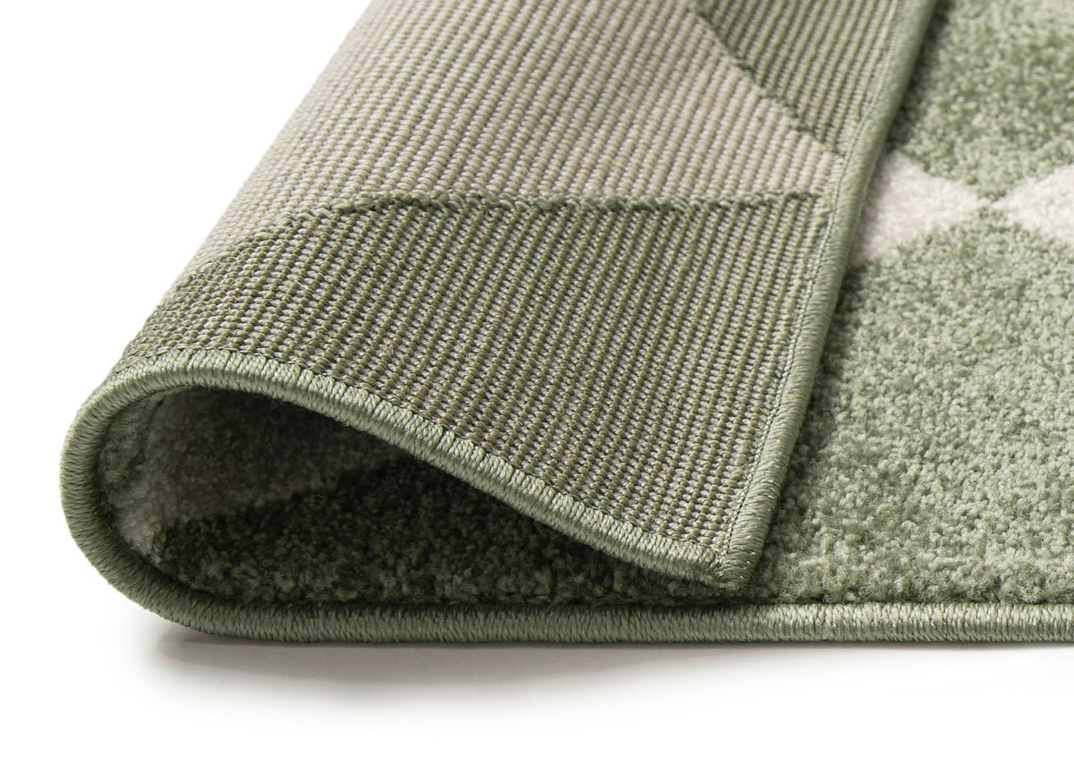 Sidney Green Harlequin Rug