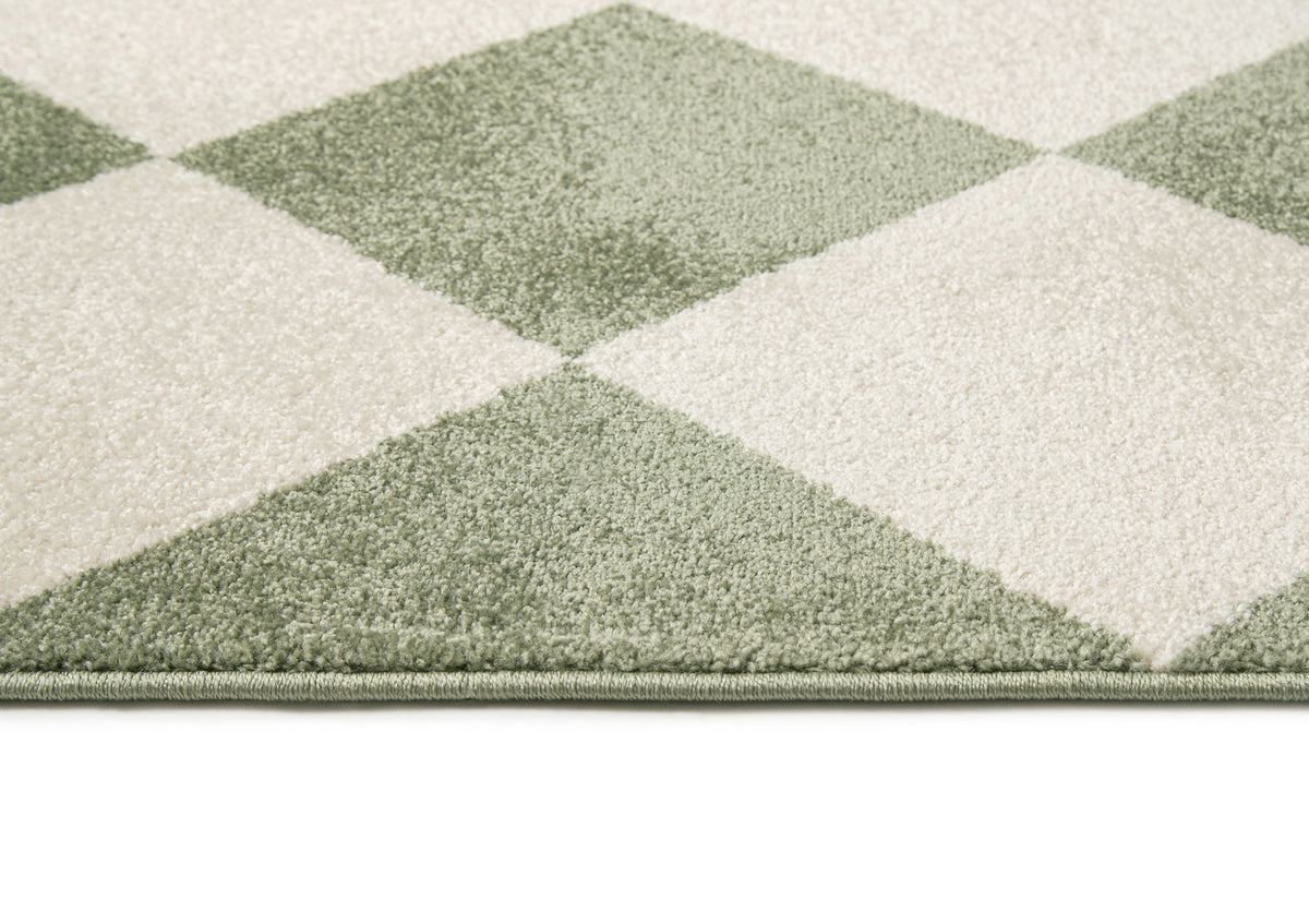 Sidney Green Harlequin Rug