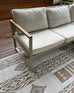 Sitaah Brown and Ivory Tribal Flatweave Indoor Outdoor Rug