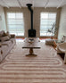 Sloan Beige Curve Pattern Washable Rug