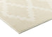 Tata Textured Diamond Neutral Washable Rug