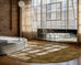 Tatum Caramel Handwoven PET Round Rug