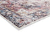 Tessa Red and Blue Multicolour Transitional Medallion Rug