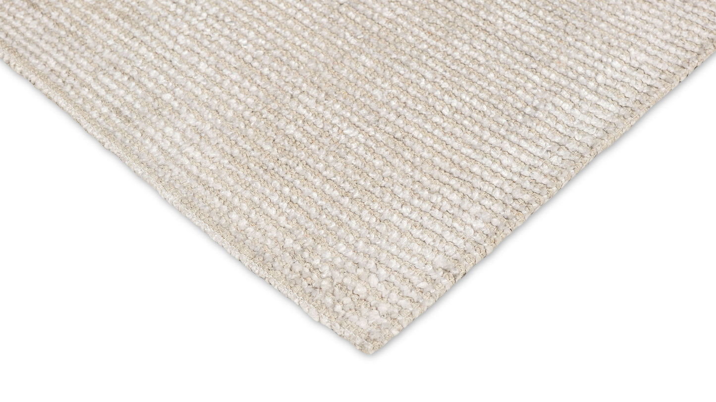 Tilos Natural Stone Hand Loomed Cotton Rug