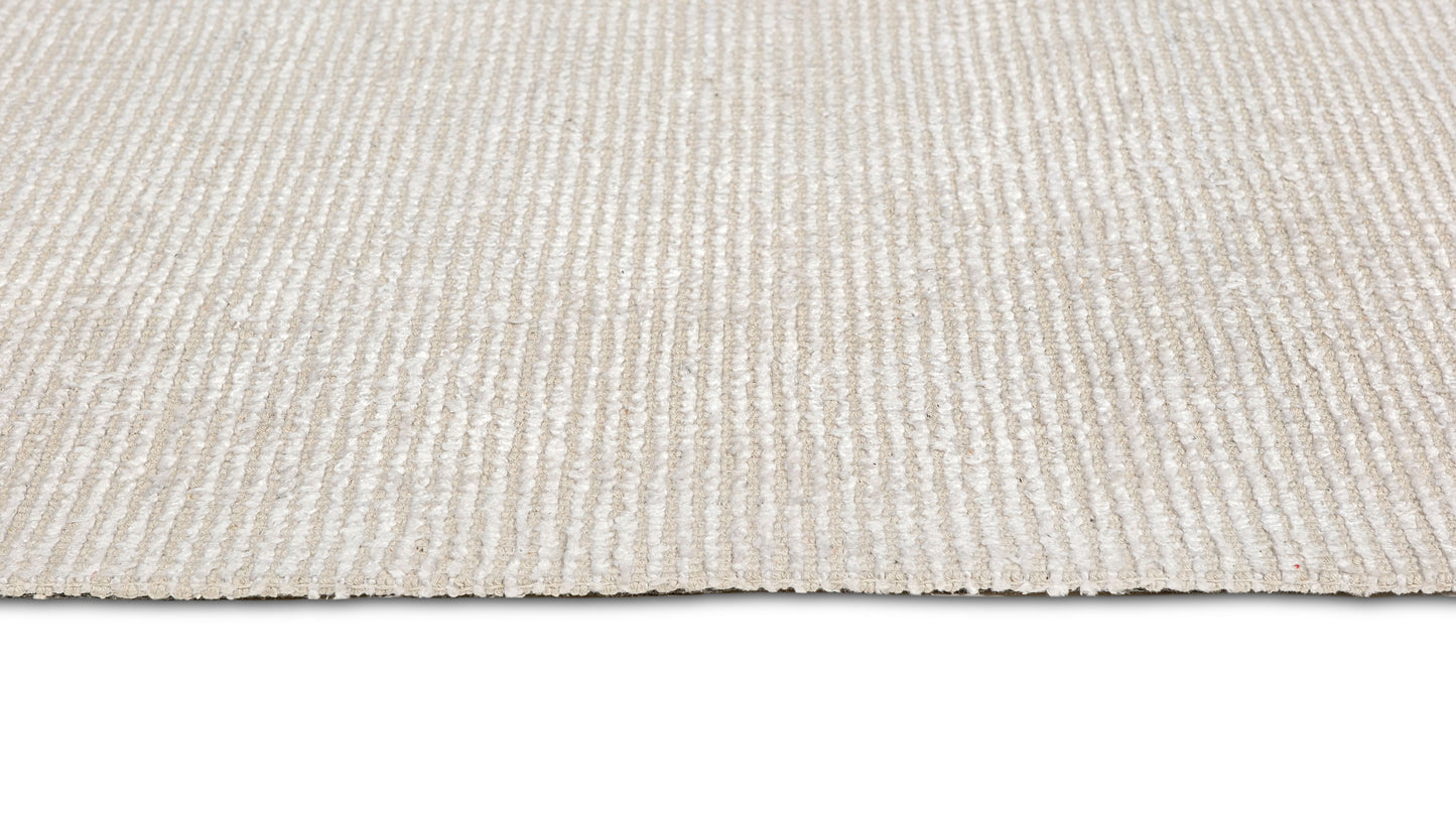 Tilos Natural Stone Hand Loomed Cotton Rug