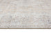 Tinka Beige and Grey Traditional Distressed Washable Runner Rug