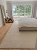 Tocarra Cream and Beige Chunky Wool Rug