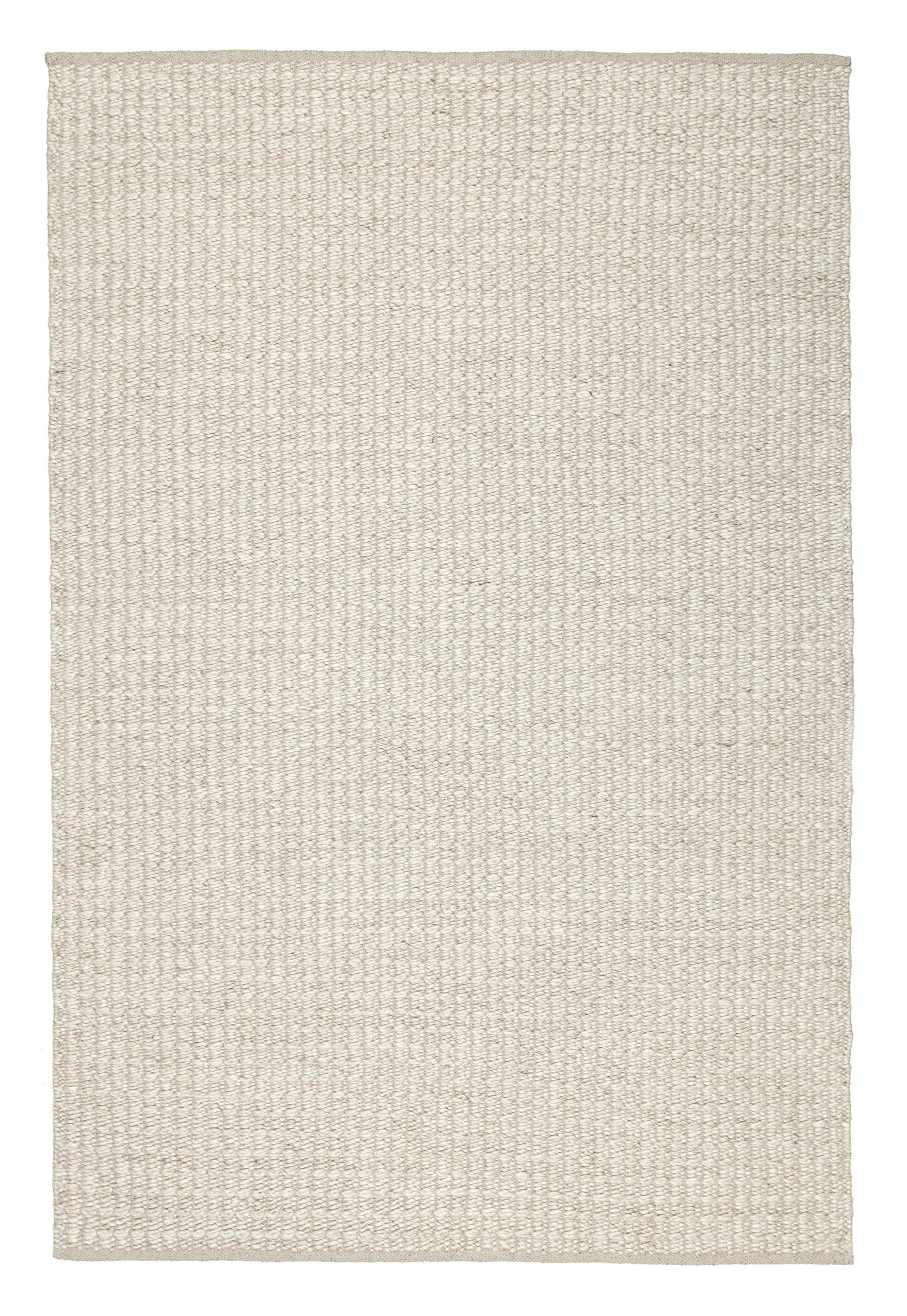 Tocarra Cream and Beige Chunky Wool Rug