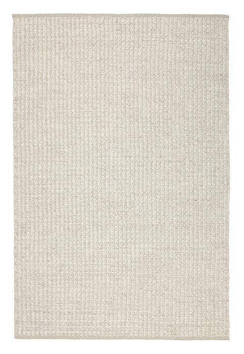 Tocarra Cream and Beige Chunky Wool Rug