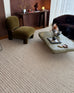 Tocarra Cream and Beige Chunky Wool Rug