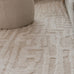 Trissa Beige and Ivory Abstract Tribal Rug
