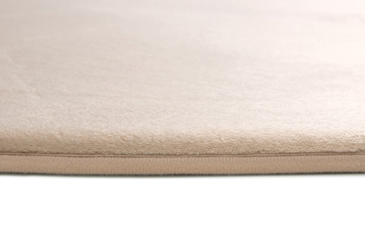 Una Beige Plush Rollie Pollie Round Playmat