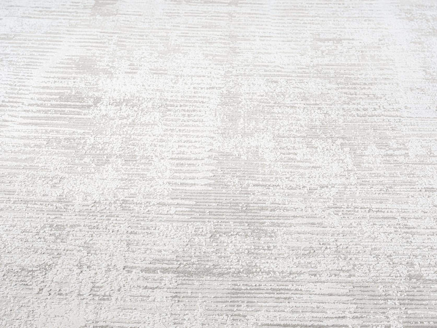 Valerie Ivory and Grey Distressed Tribal Rug *NO RETURNS UNLESS FAULTY