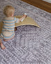 Vela Brown Grey Plush Rollie Pollie Playmat