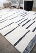 Vesper Black and Ivory Tribal Washable Rug *NO RETURNS UNLESS FAULTY