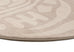 Viki Grey Beige Leaves Rollie Pollie Round Playmat