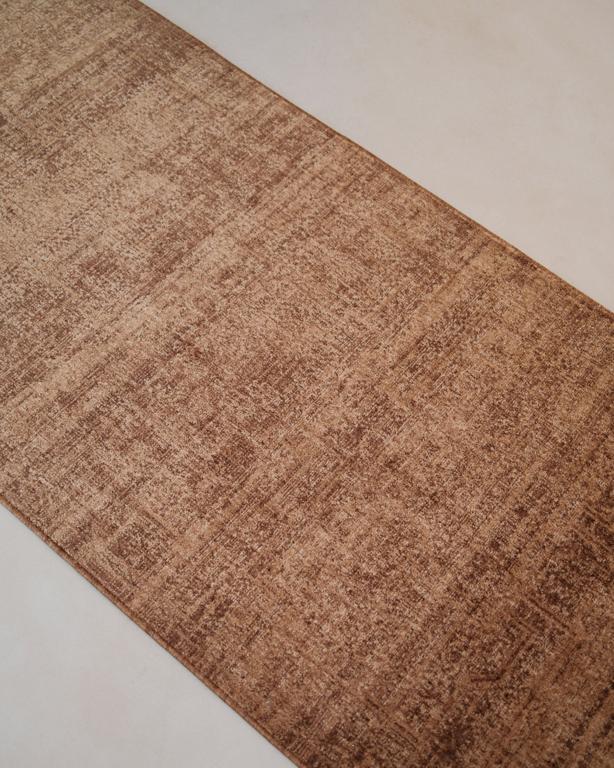 Violet Tonal Tobacco Brown Runner Rug
