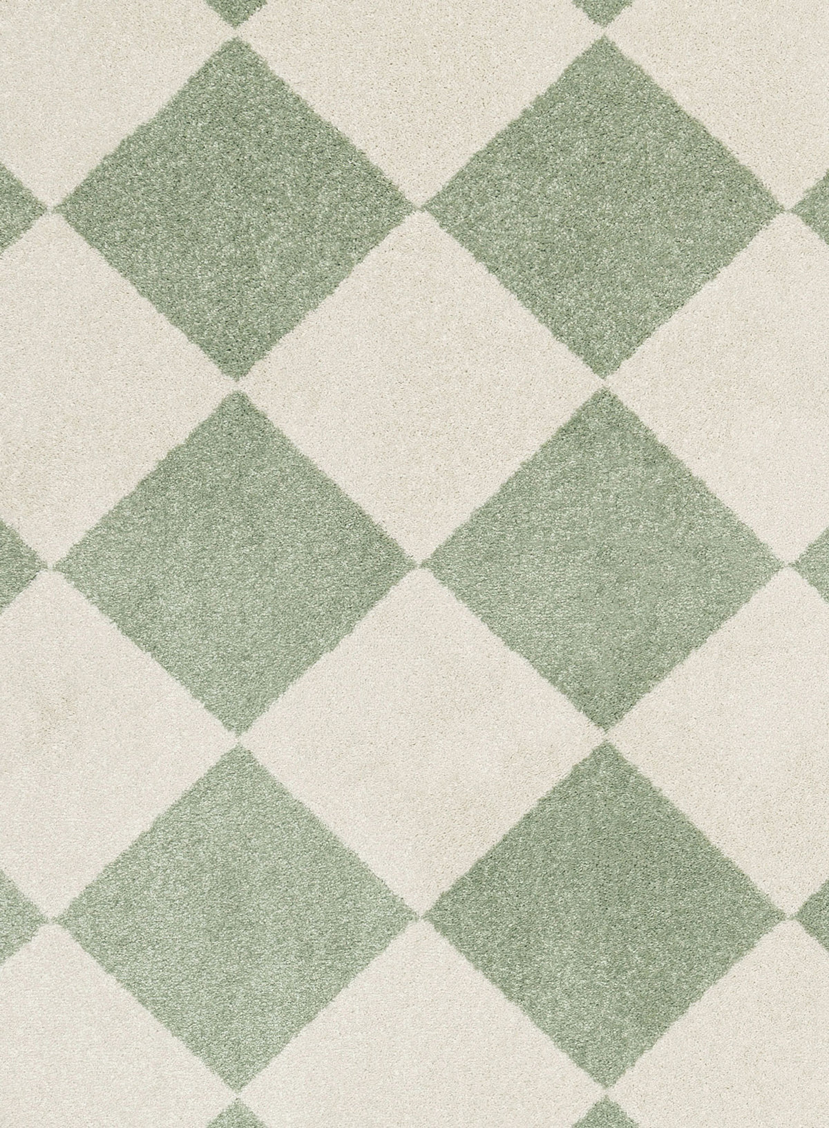 Winifred Green Harlequin Rug