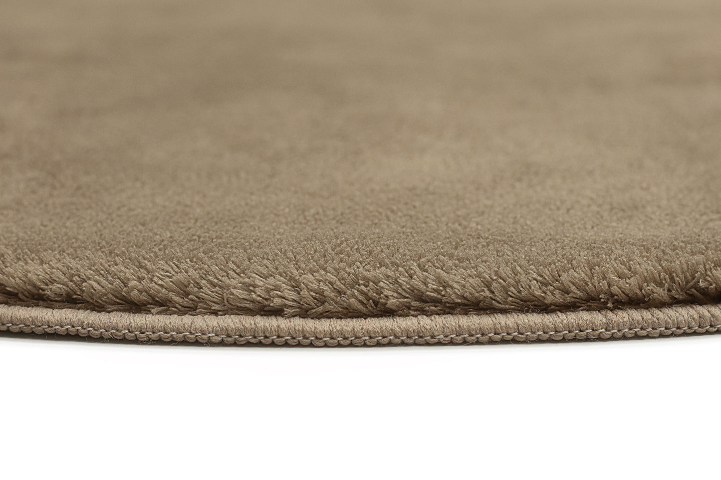 Winnie Taupe Brown Irregular Shape Washable Rug